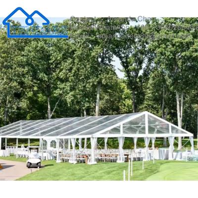 China Outdoor Transparent Waterproof PVC Custom Size Aluminium Alloy Tent For Wedding ，Party for sale