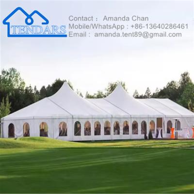 China Strong Large White Or Transparent Or Custom Manufacture White Marquee Wedding Party Tent For Sale à venda