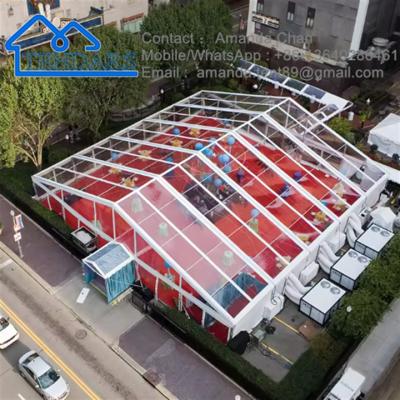 China Cheap Fashion Clear PVC Professional Large Aluminum Outdoor Marquee Tent For Sale for party for sale