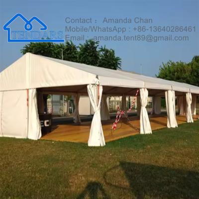 China Heavy-Duty Custom Tent Temporary Living Canvas Storage Tent Storage Marquee Tent for sale