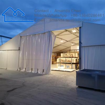 China Factory Price Outdoor PVC Canopy With Big Storage Tent For Warehouse And Garages For Sale for sale