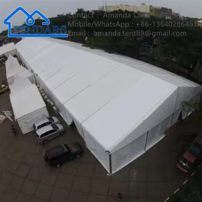 China Außengehäuse Großraum Aluminiumrahmen Weiß wasserdicht Hochzeitszelte zum Verkauf zu verkaufen