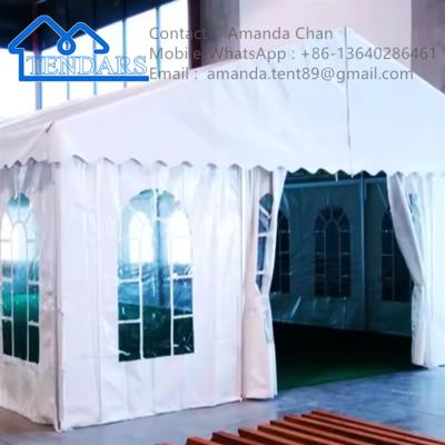 China Outdoor Customized Aluminum Frame A Shape White Waterproof Tents para feiras, casamentos, etc. à venda
