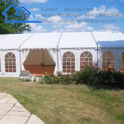 China White Custom Large Capacity Aluminum Alloy Marquee Party Event Large Wedding Tent for sale