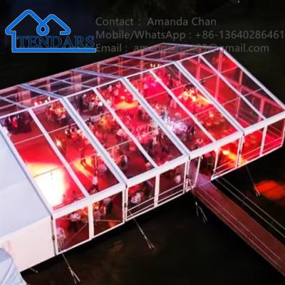 China Outdoor Customized Modern Waterproof Aluminum Frame White PVC Marquee Tent For Wedding Party Event for sale