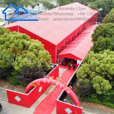 China Large Outdoor Custom Aluminum Frame Wedding Outdoor Tent Exhibition Church Marquee Tent for sale