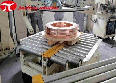 China línea de embalaje de cobre de la bobina de 60m m apiladora de soldadura multi en venta