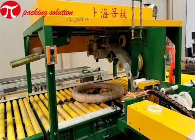 China máquina de embalagem LLDPE da bobina do cobre de 380V 50Hz que envolve prendendo com correias a máquina à venda