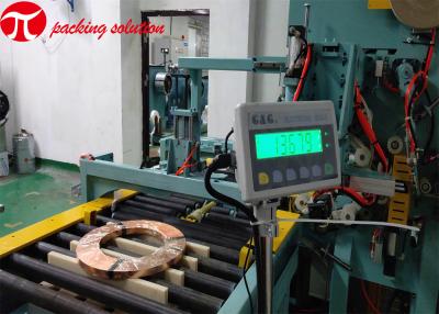 China El trabajo ahorró la línea de envasado de cobre de alta velocidad para embalar las tiras de cobre rajadas ID400mm en venta