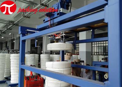 China PE PVC Pipe Packing Machine / Coil Packaging Line 300mm Width With Wrapping System for sale