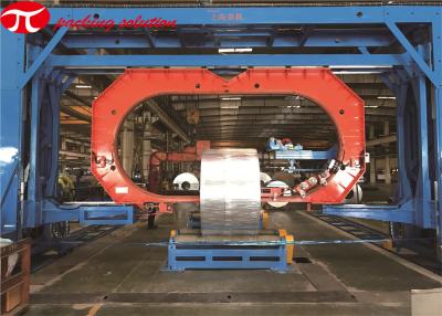 China Fully Automatic Easy Operation Master Aluminum Coil Packing Line  Coil OD 800mm-2100mm for sale