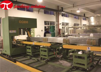 China Horizontal Panel Steel & Door Panel Packaging Machine GG800 Open Edge Packaging Machine for sale