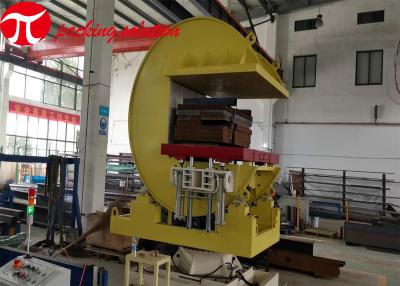 China Metal Coil Tilter Machine Mechanical Transfer 180 Degree Coil Turnover Machine 2T Loading for sale