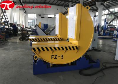 China Largura industrial de Upender Flip Coil Turnover Machine 5T Max Loading 600mm da bobina de aço à venda