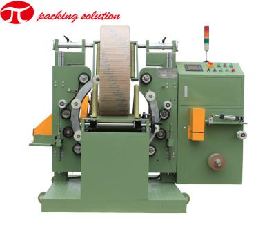 China Motorcycle Tyre Compound Paper Wrapping Machine , Vertical Orbital Stretch Wrapper 610mm ID for sale