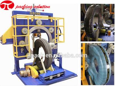 China GS300 Ring Type Automatic Rubber Tyre Packing Machine 150mm OD for sale