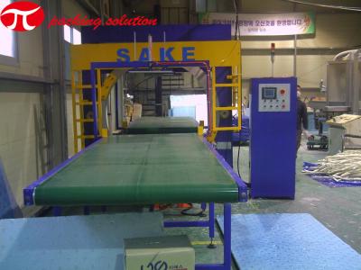 China 220V Horizontal Wrapping Machine 70r/Min 1000-6000mm Orbital Wrapping Machine for sale