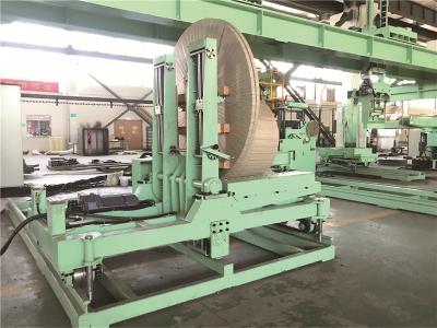 China PLC Customized Steel Coil Wrapping Line OD800-1000mm Width 20-150mm for sale