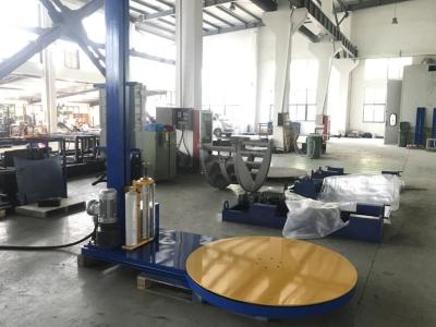 China JL2100-C Automatic Pallet Stretch Wrapper , Stretch Film Pallet Packaging Machine for sale
