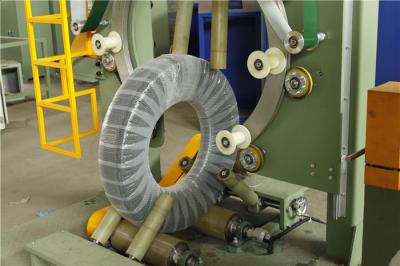 China Wheel Tire Packing Machine Ring Type GS450 30-50r/Min Ring Speed With Plastic Tape for sale