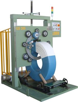 China 150mm Width PE Plastic Coil Pipe Packing Machine For Protecting And Fixation Goods for sale