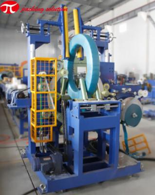 China Steel Aluminum Coil Wrapping Machine Automatic 800-2300mm 380V for sale