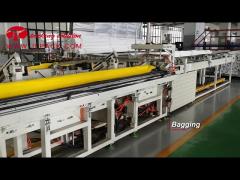 Horizontal PP PPR Pipe Packing Machine / Automatic Offline Plastic Pipe Bundling Machine