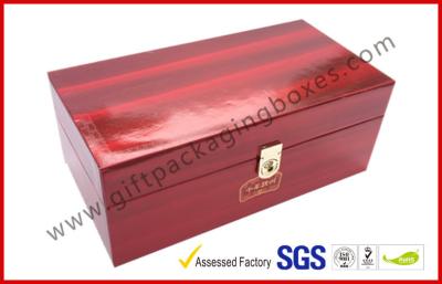 China High Glossy Printed Win Gift Box Locked System with Thermocol Plastic Tray for sale