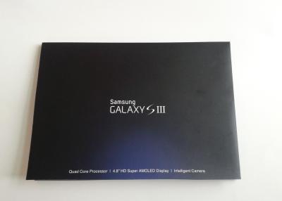 China Fashion Samsung Visible Advertisment Gift Card, Video Magazine Card Board Packaging for Promotion for sale