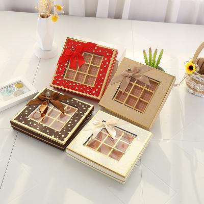 Китай Коробка шоколада подарочных коробок роскошного шоколада Bestyle упаковывая с лентой продается