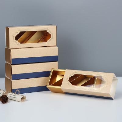 Китай Коробки крышки коробок изготовленного на заказ шоколада окна картона бумажные упаковывая ясные для шоколада продается