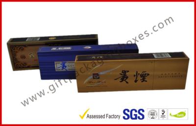 China Elegant Colorful Printed E Cigarette / Cigar Gift Box  , Custom Rigid Board Tobacco Gift Packages for sale
