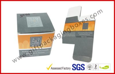 China Cream Offset Printed Cosmetic Packaging Boxes for sale