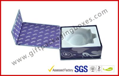 China CYMK Print Perfume Gift Cosmetic Packaging Boxes With Plastic Tray Packaging for sale