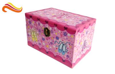 China Customized Gift Packaging Box  Girl Gifts With Lock Dancing Shose Box for sale
