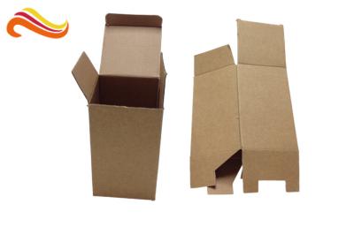 China E / F Flute Custom Folded Corrugated Paper Box for sale