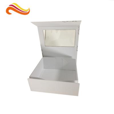 Chine Boîtes magnétiques d'écouteur d'emballage de l'électronique, boîte enduite cachée d'emballage de papier de couleur de cintre à vendre