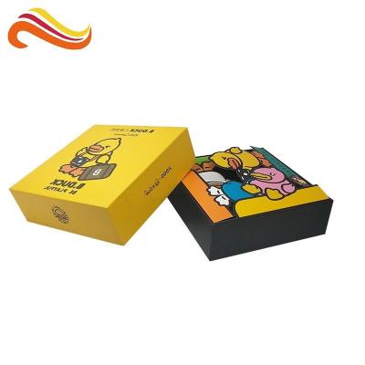 China Hard Cardboard Packaging Box Gloss / Matt Lamination With Lid Printing Riddles Book for sale
