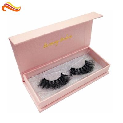 China Luxury Eyelash Cosmetic Packaging Boxes Handmade eco friendly With Customized  Logo for sale