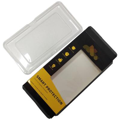 China Customized Mobile Phone Case Electronic Product Packaging Spot UV Hot Stamping With Window Box for sale