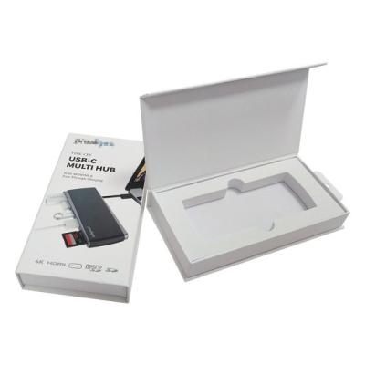China Caixas de empacotamento personalizadas do presente de papel com a inserção de EVA para o componente eletrônico à venda