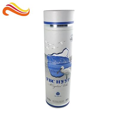 China Custom high quality  paper tubes tea packaging boxes gift cylinder tube box for sale