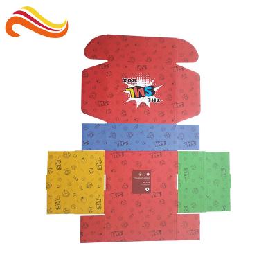 Китай Упаковка коробки Эко дружелюбным гофрированная картоном изготовленным на заказ напечатанная логотипом бумажная продается