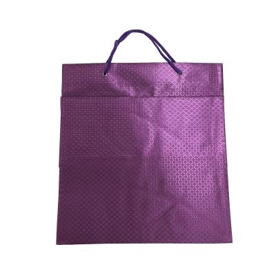 China Shopping Packaging Custom Printed Paper Gift Bags Offset Printing For Clothes for sale