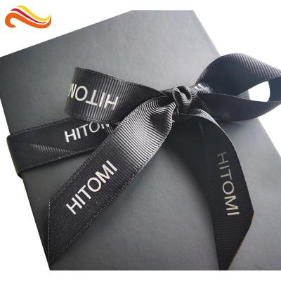 China Rigid Paper CMYK Color Cardboard Packaging Box With Ribbon for sale