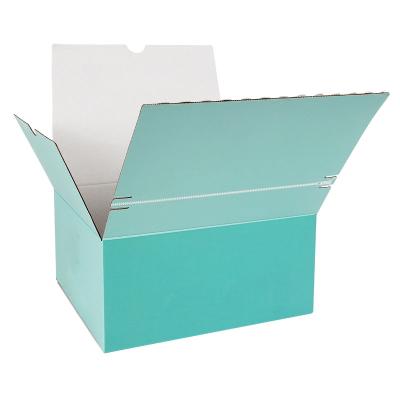 China Litho Printing Recyclable Corrugated Cardboard Boxes Spot UV for sale