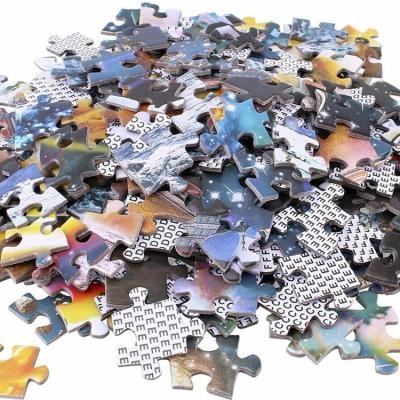 China 1C Printing 1.0mm Thickness Paper Cardboard Puzzles 300gsm for sale