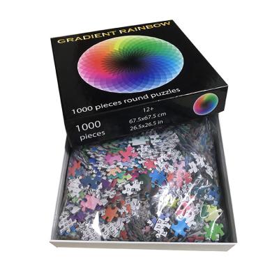 中国 2Cジグソー パズルの子供のための紫外線ニスのカード紙の印刷 販売のため