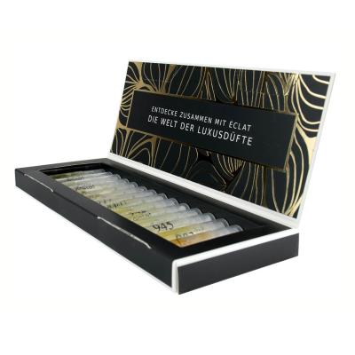 China Sistema de empaquetado cosmético de papel de lujo de la caja de regalo del perfume de las cajas 2ml 5ml en venta