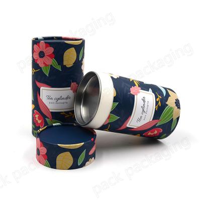 China Caixas de presente redondas luxuosas do cartão 1200g 2mm para o café do chá do poder à venda